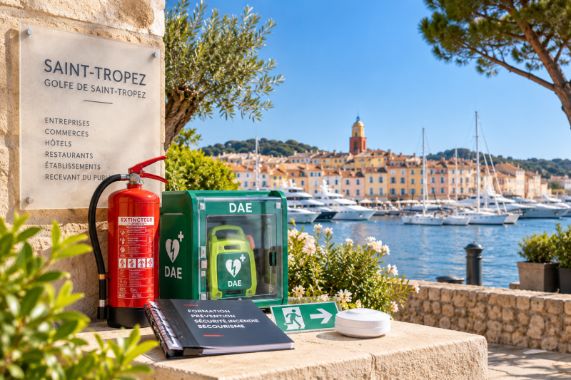 Protection incendie et formation professionnelle à Saint-Tropez et dans le Golfe de Saint-Tropez