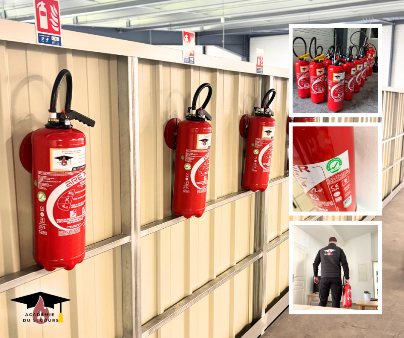Installation d’extincteurs et mise en conformité d’un bâtiment neuf (ERT) sur Hyères